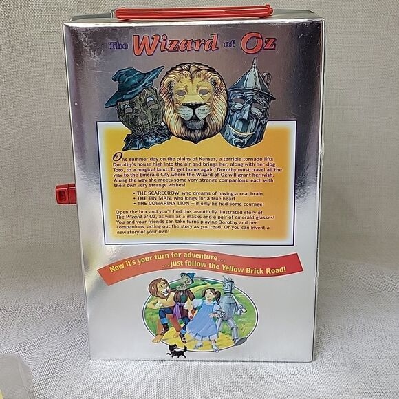 1998 Tormont Wizard Of Oz “You’re In The Story” Book , dvd, vhs, book, plaque - Picture 3 of 16